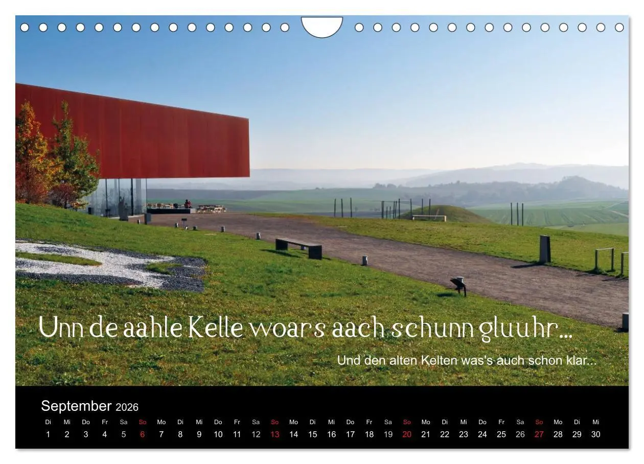 Bild: 9783457982433 | Die Wetterau mit Mundart-Statements (Wandkalender 2026 DIN A4...