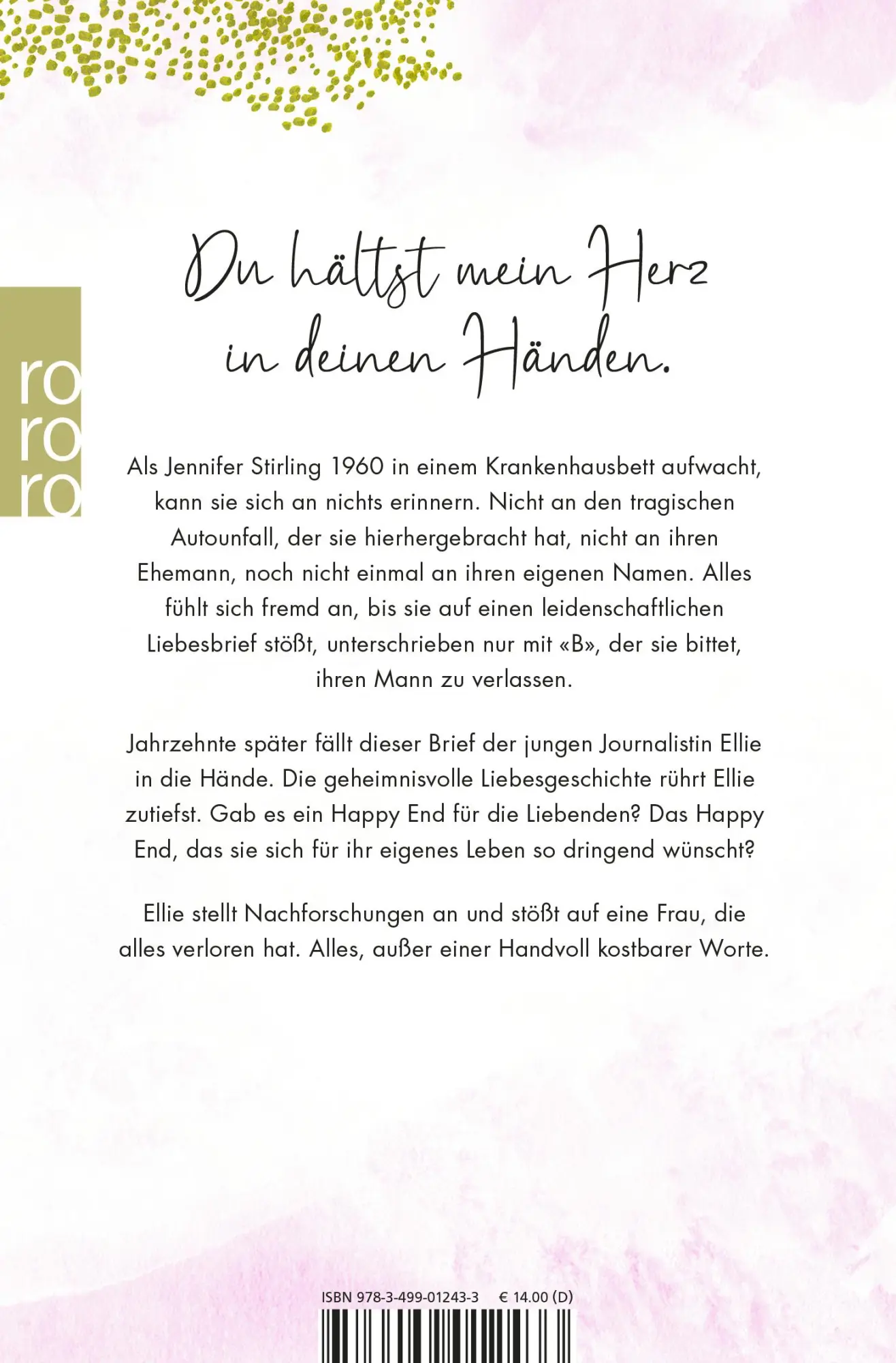 Rückseite: 9783499012433 | Eine Handvoll Worte | Jojo Moyes | Taschenbuch | 592 S. | Deutsch