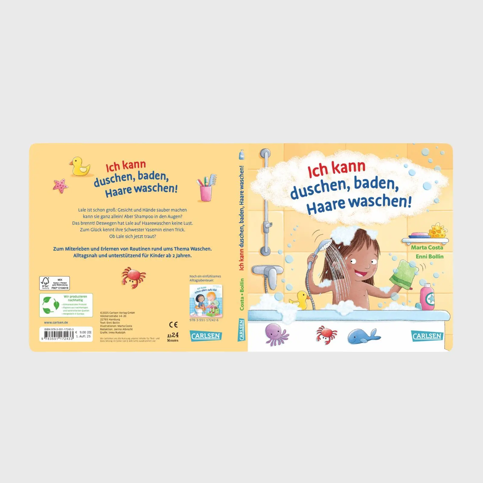 Bild: 9783551172433 | Ich kann duschen, baden, Haare waschen! | Enni Bollin | Buch | 16 S.
