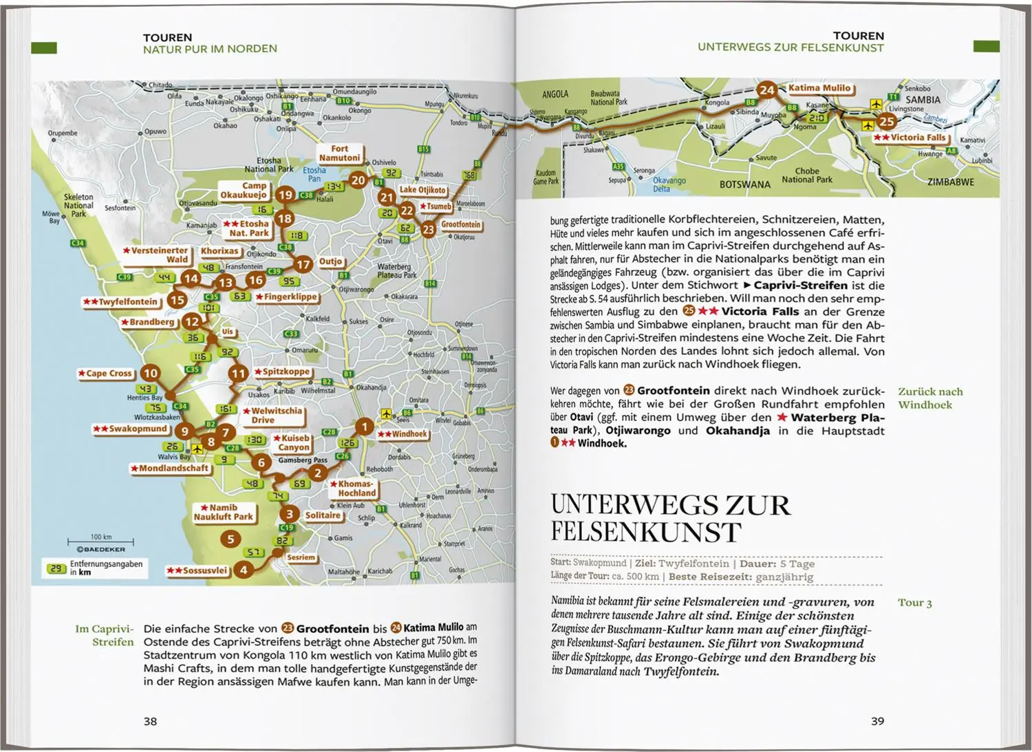 Bild: 9783575002433 | Baedeker Reiseführer Namibia | mit praktischer Karte EASY ZIP | Poser