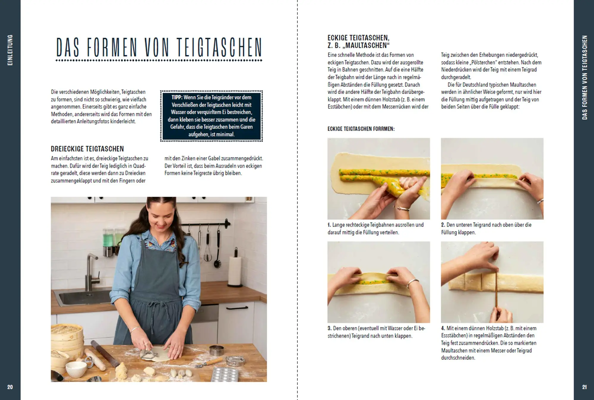 Bild: 9783702022433 | Teigtaschen | Selbst gemacht; Mit und ohne Fleisch | Joana Gimbutyte