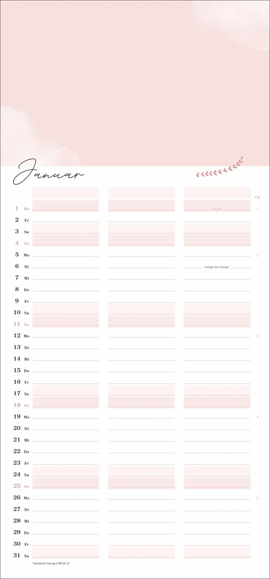 Bild: 9783756412433 | Kreativ-Planer für zwei Glücksmomente 2026 | Kalender | Spiralbindung