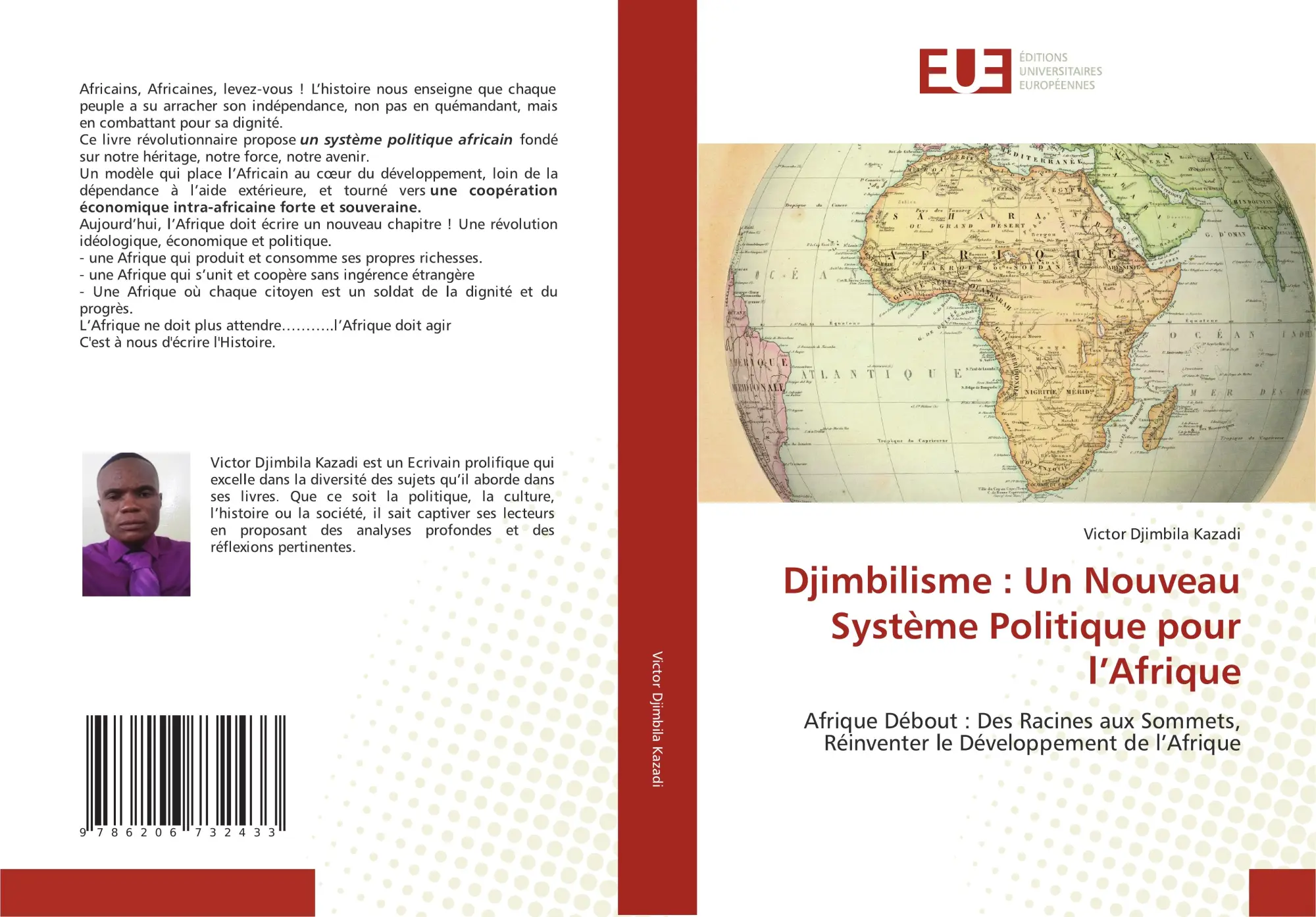Cover: 9786206732433 | Djimbilisme : Un Nouveau Système Politique pour l'Afrique | Kazadi