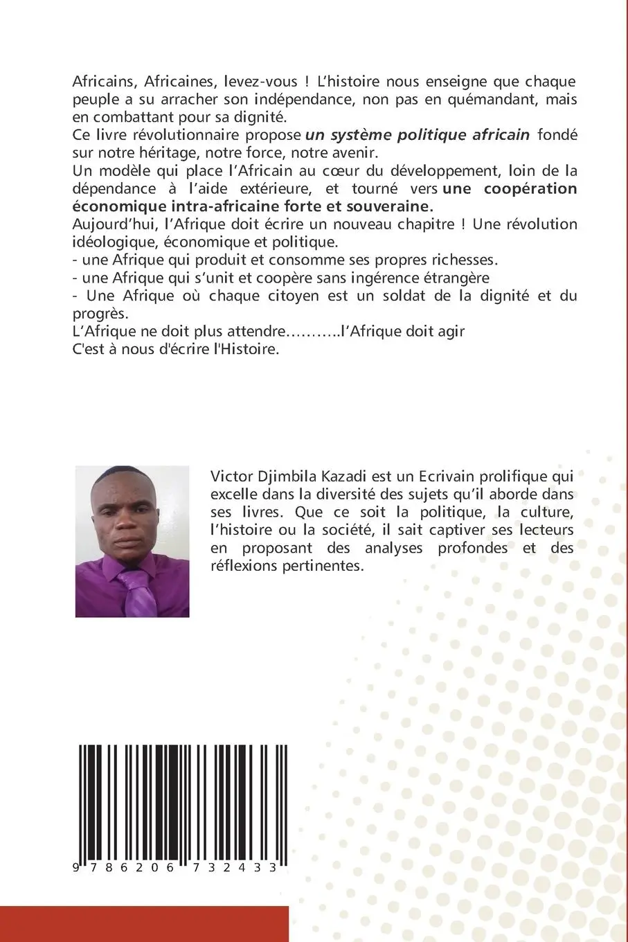 Rückseite: 9786206732433 | Djimbilisme : Un Nouveau Système Politique pour l'Afrique | Kazadi