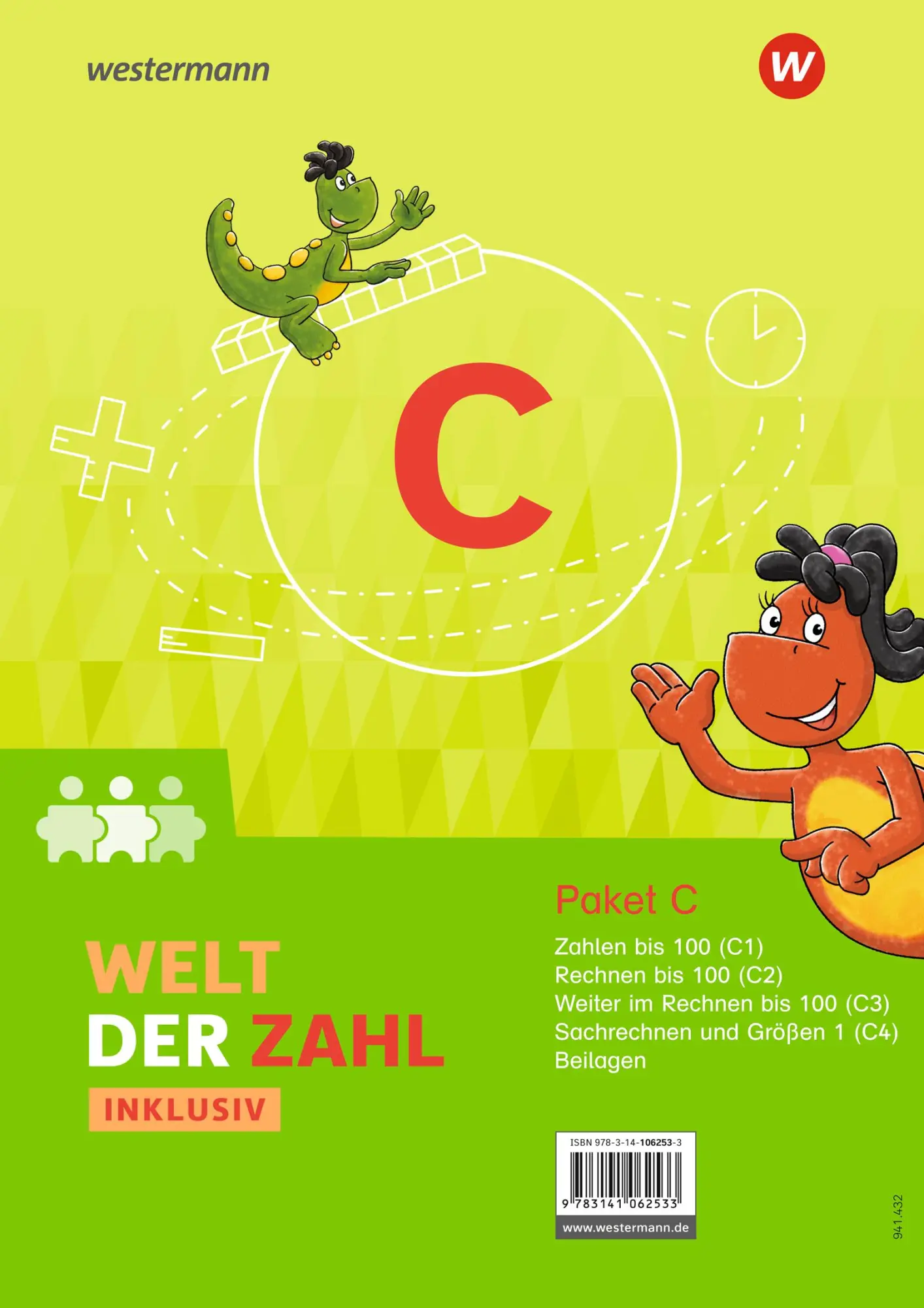 Cover: 9783141062533 | Welt der Zahl Inklusiv. Inklusionspaket C: Hefte C1 bis C4 | Buch