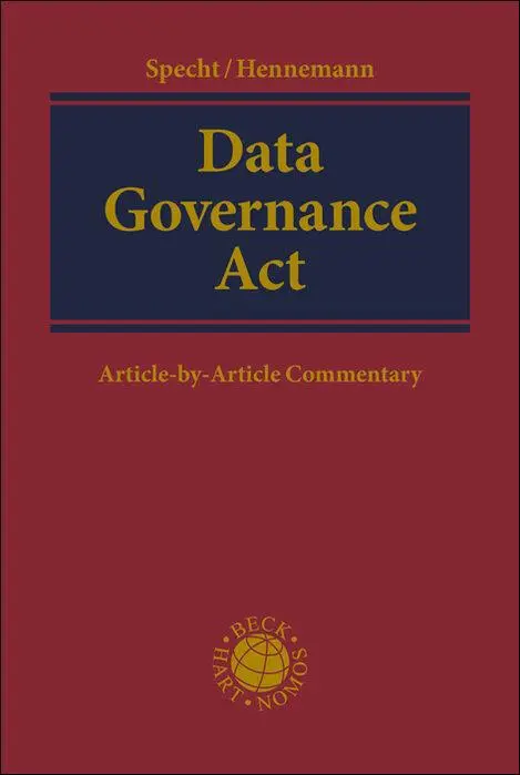 Cover: 9783406792533 | Data Governance Act | Article-by-Article Commentary | Buch | 576 S.