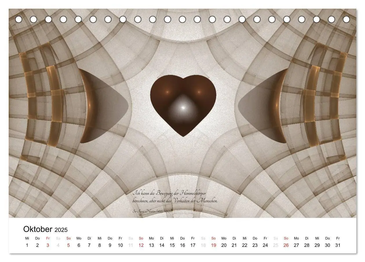 Bild: 9783435572533 | Mathematik - Grafiken und Zitate 2025 (Tischkalender 2025 DIN A5...