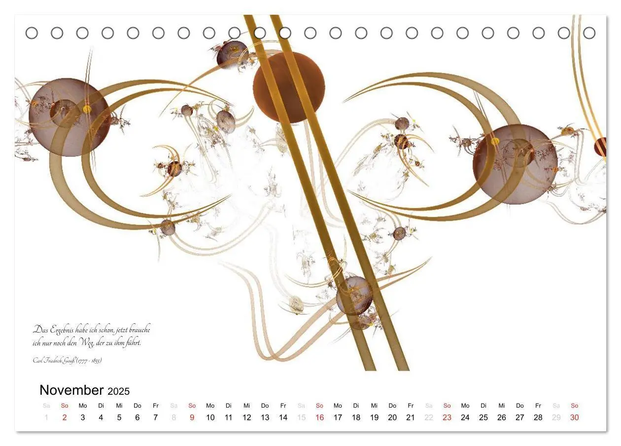 Bild: 9783435572533 | Mathematik - Grafiken und Zitate 2025 (Tischkalender 2025 DIN A5...
