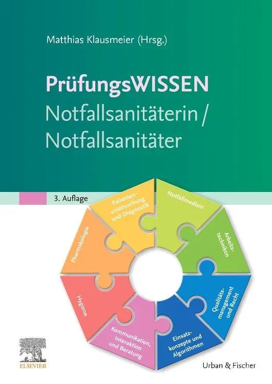Cover: 9783437482533 | Prüfungswissen Notfallsanitäterin/Notfallsanitäter | Klausmeier | Buch
