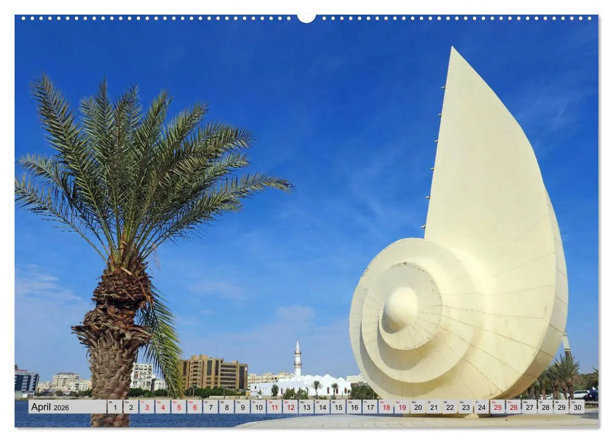 Bild: 9783457732533 | Saudi-Arabien (Wandkalender 2026 DIN A2 quer), CALVENDO Monatskalender