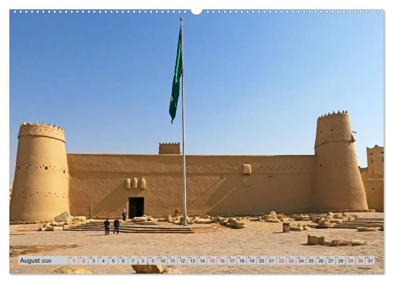 Bild: 9783457732533 | Saudi-Arabien (Wandkalender 2026 DIN A2 quer), CALVENDO Monatskalender