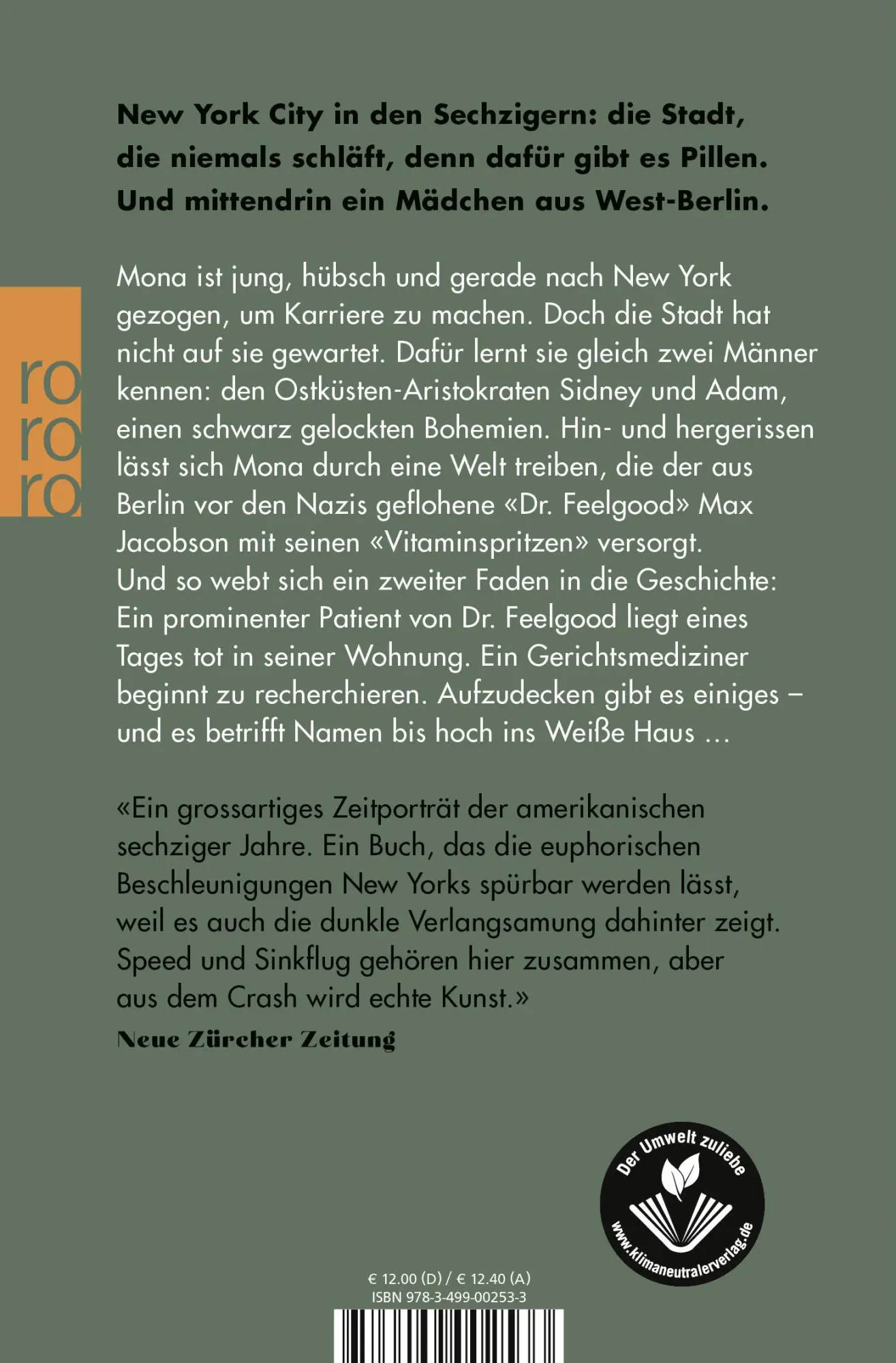 Rückseite: 9783499002533 | The German Girl | Ulrike Sterblich | Taschenbuch | 384 S. | Deutsch