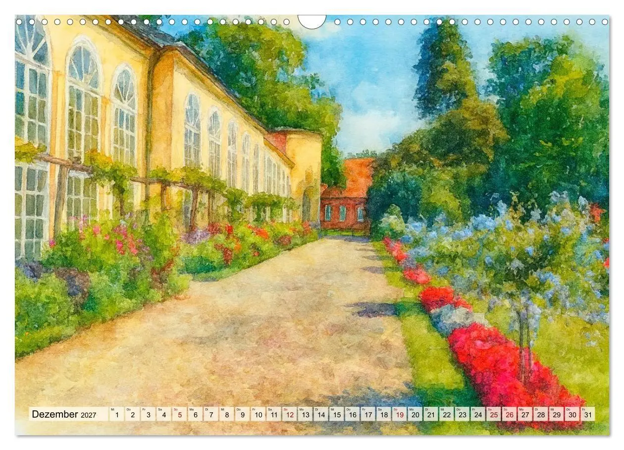 Bild: 9783516752533 | Potsdam - Historische Ansichten im Aquarellstil (Wandkalender 2027...