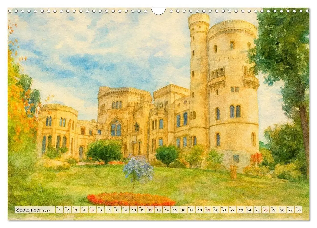 Bild: 9783516752533 | Potsdam - Historische Ansichten im Aquarellstil (Wandkalender 2027...