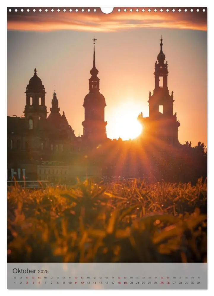 Bild: 9783435872633 | Elbstadt Dresden (Wandkalender 2025 DIN A3 hoch), CALVENDO...