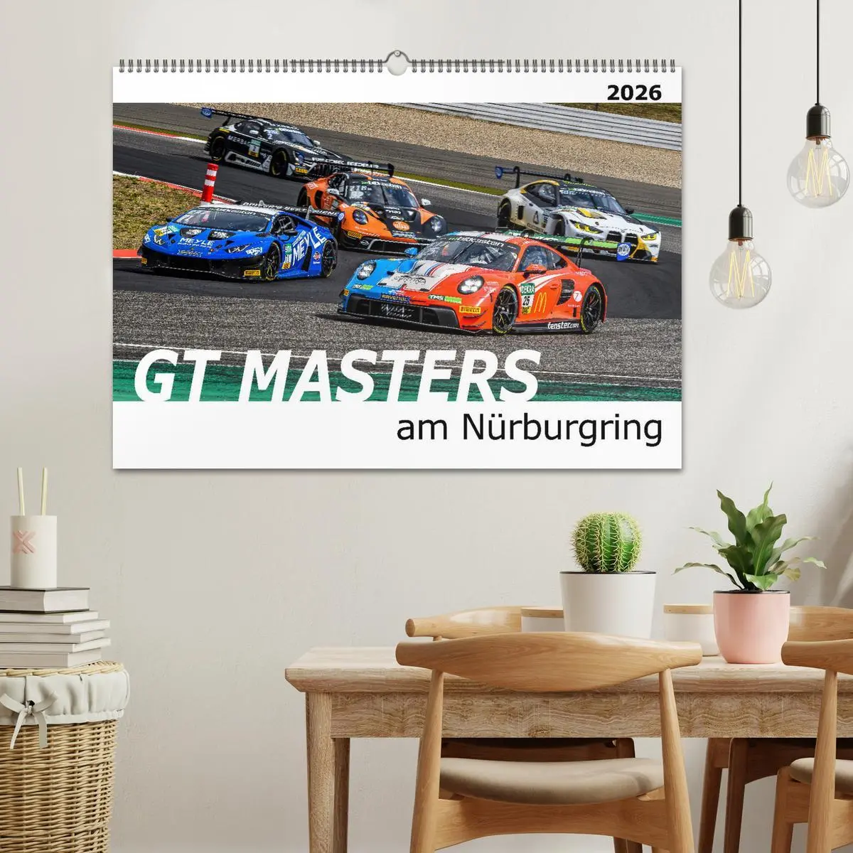 Bild: 9783457272633 | GT Masters am Nürburgring (Wandkalender 2026 DIN A2 quer), CALVENDO...