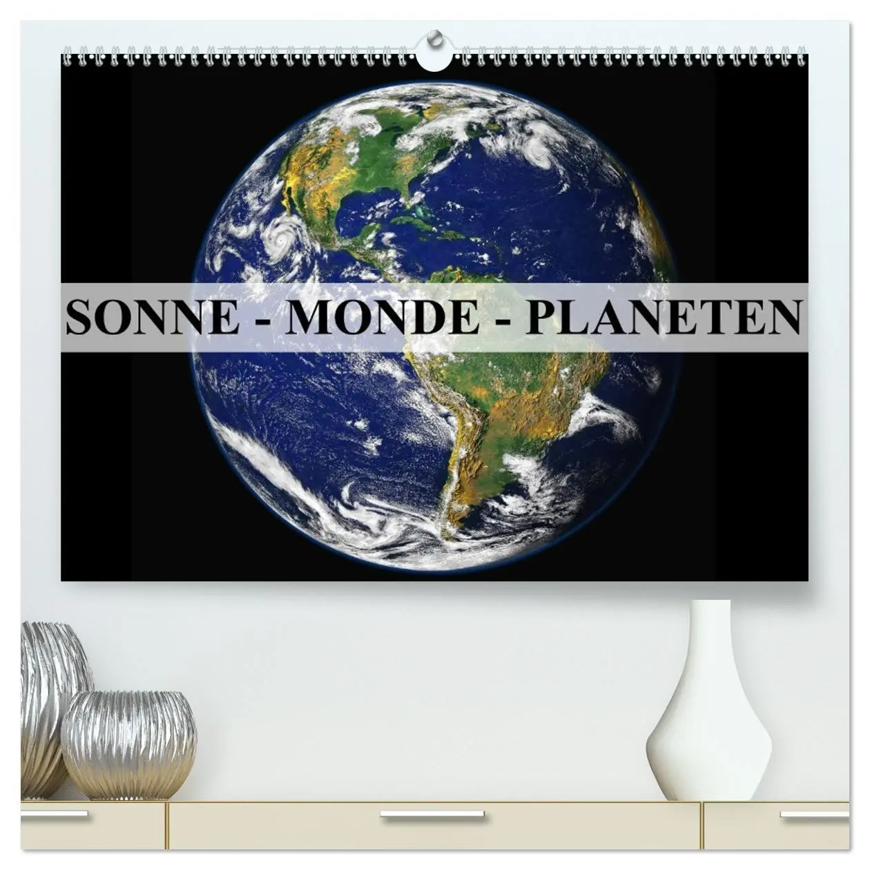Cover: 9783516052633 | Sonne, Monde und Planeten (hochwertiger Premium Wandkalender 2026...