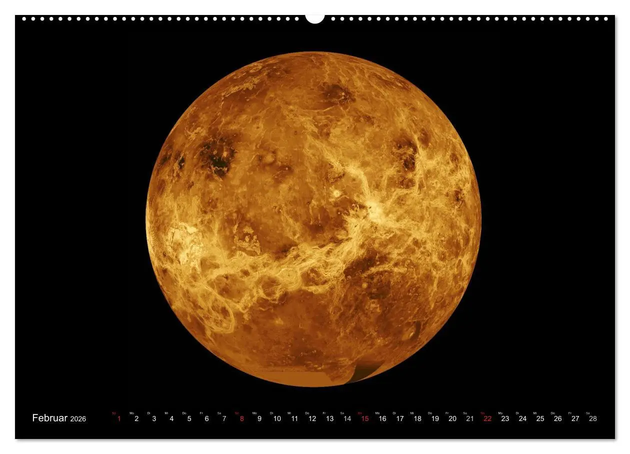 Bild: 9783516052633 | Sonne, Monde und Planeten (hochwertiger Premium Wandkalender 2026...