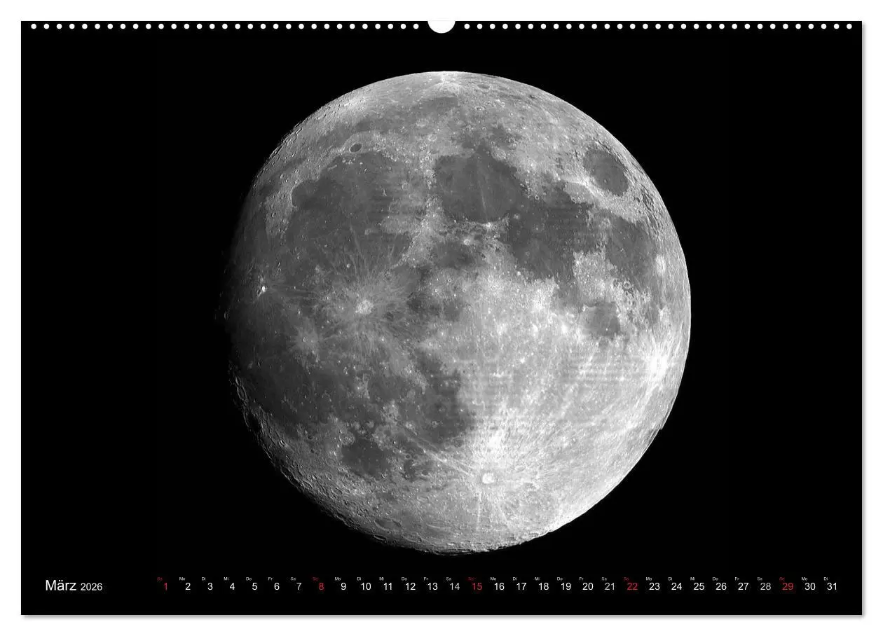 Bild: 9783516052633 | Sonne, Monde und Planeten (hochwertiger Premium Wandkalender 2026...