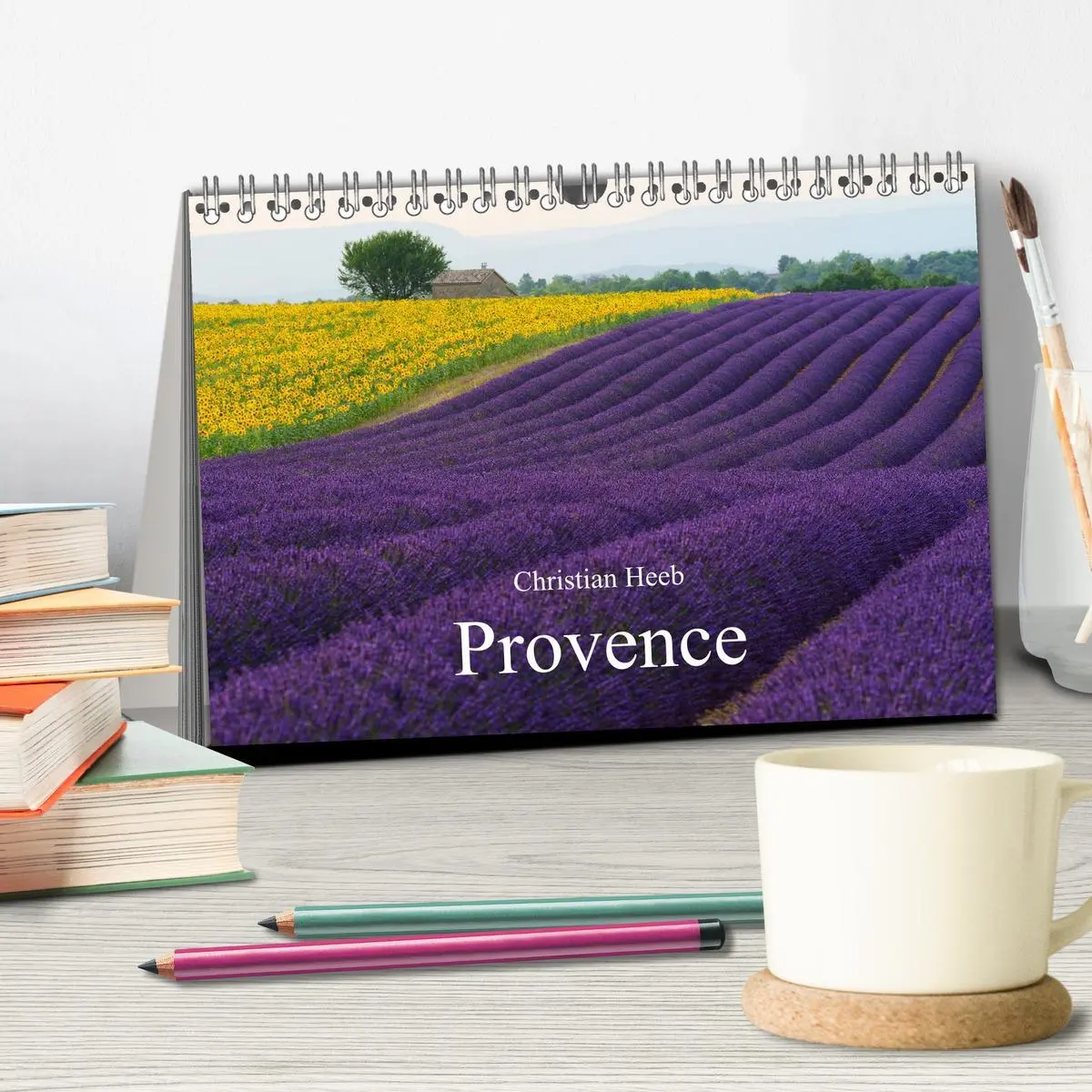 Bild: 9783516122633 | Provence von Christian Heeb (Tischkalender 2026 DIN A5 quer),...