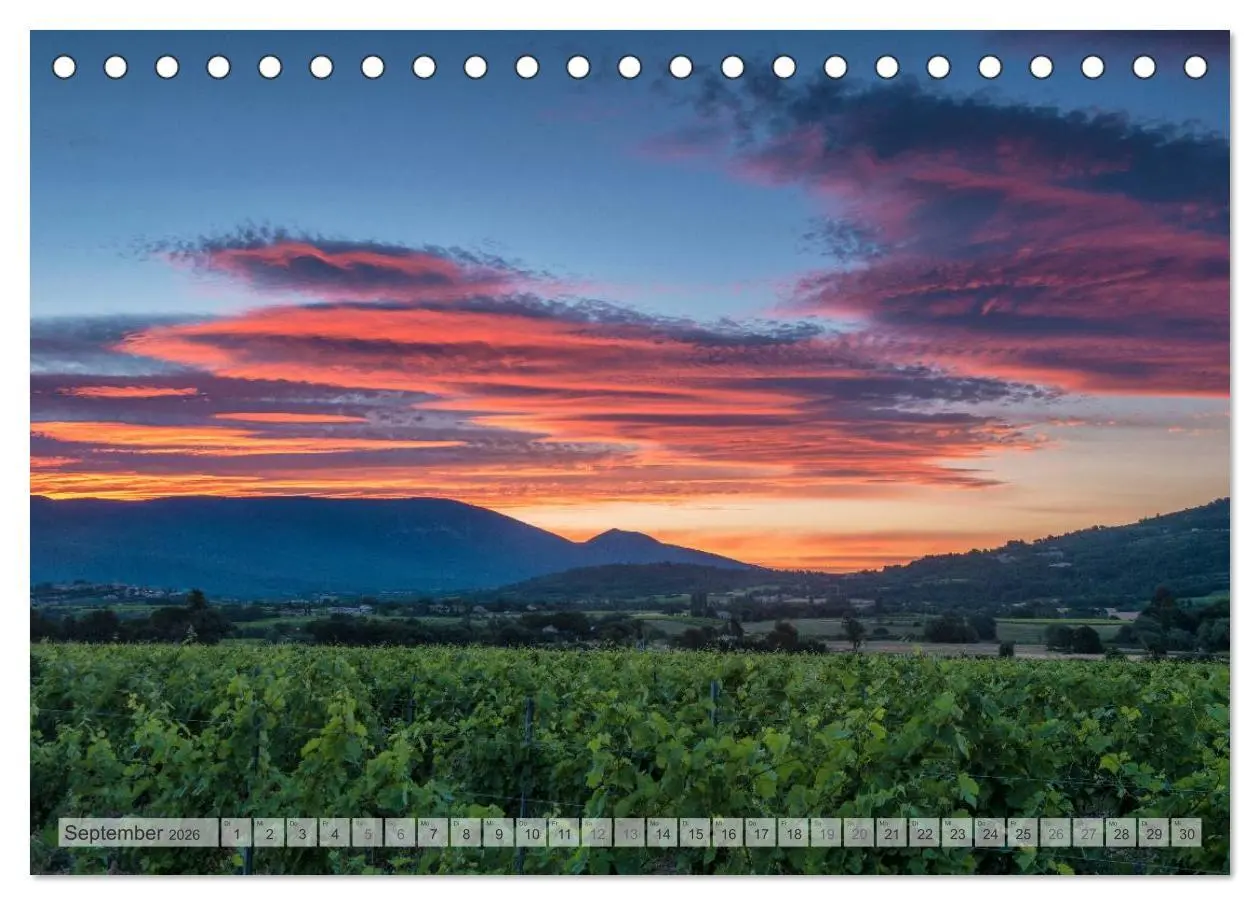 Bild: 9783516122633 | Provence von Christian Heeb (Tischkalender 2026 DIN A5 quer),...