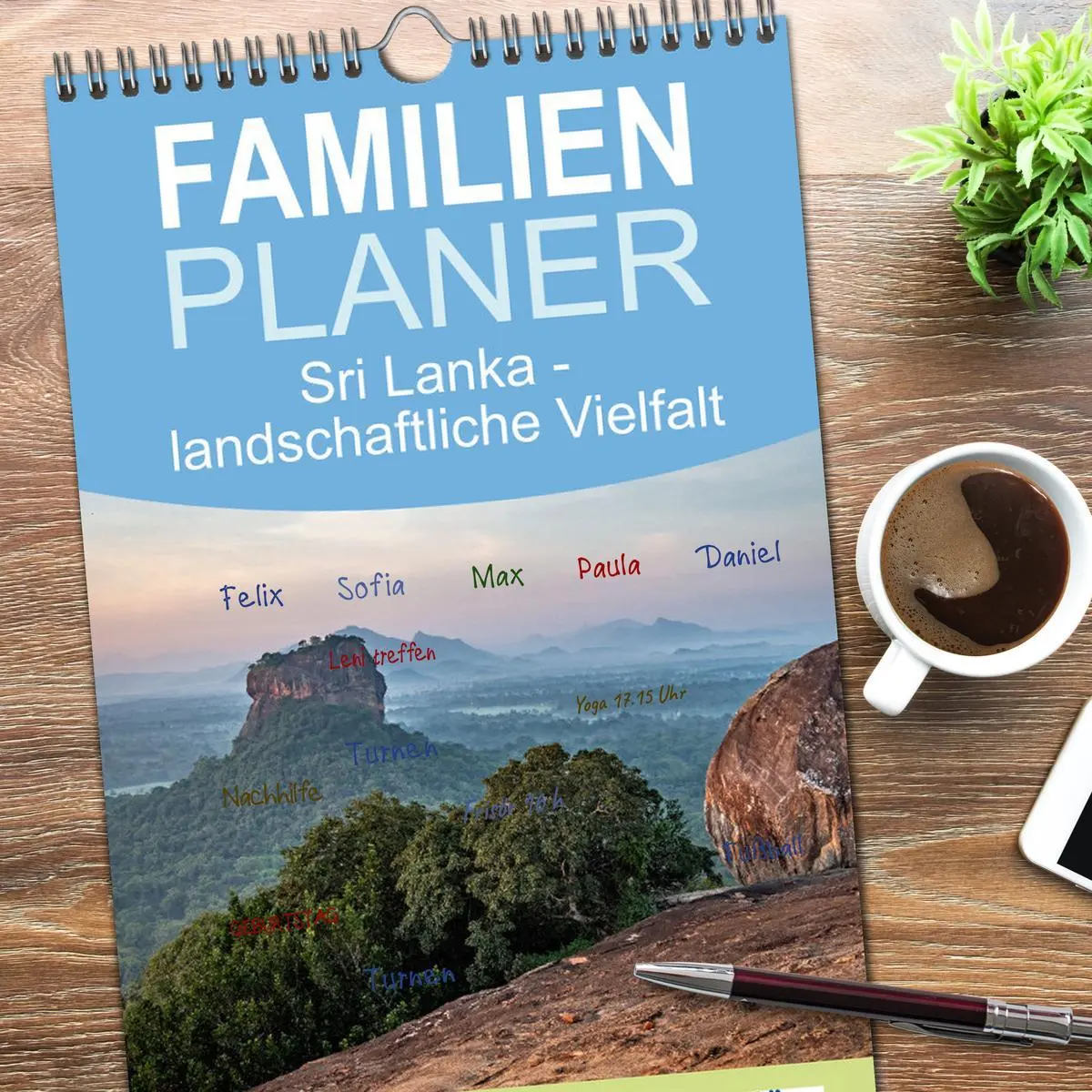 Bild: 9783516502633 | Familienplaner 2026 - Sri Lanka - landschaftliche Vielfalt mit 5...