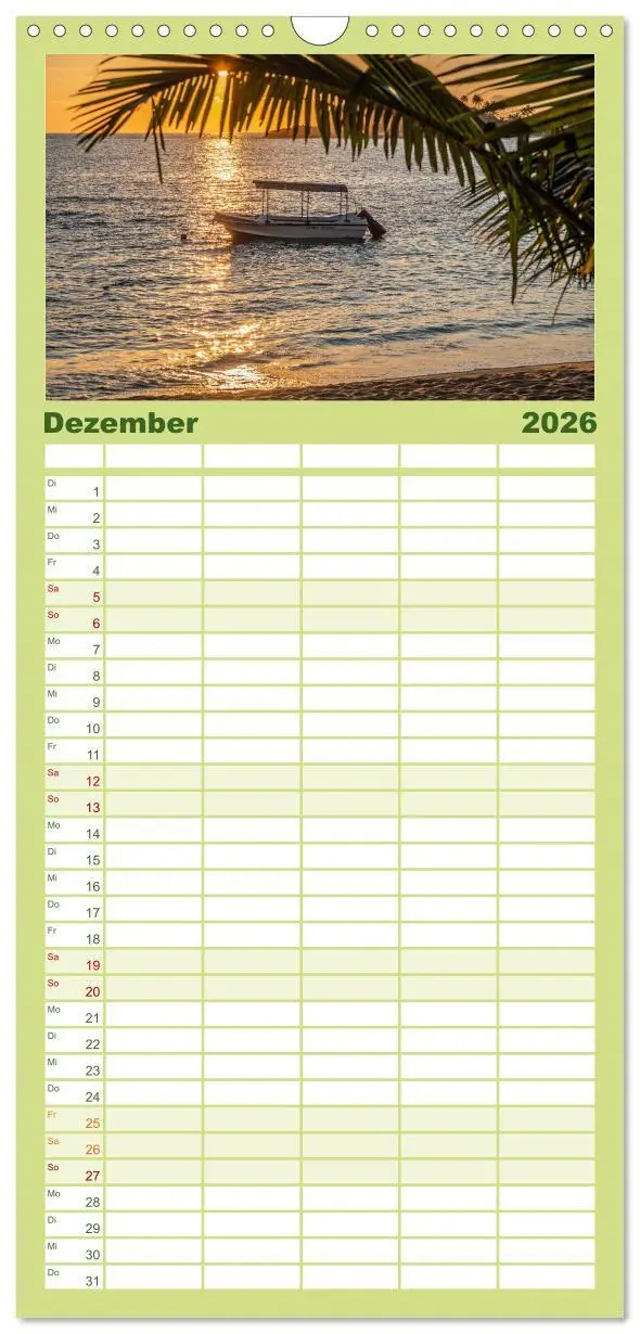 Bild: 9783516502633 | Familienplaner 2026 - Sri Lanka - landschaftliche Vielfalt mit 5...