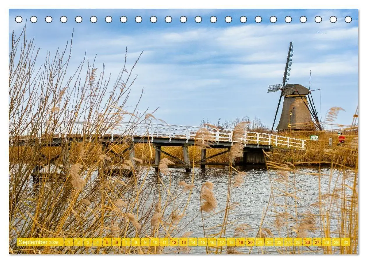 Bild: 9783516672633 | Feeling Holland (Tischkalender 2026 DIN A5 quer), CALVENDO...
