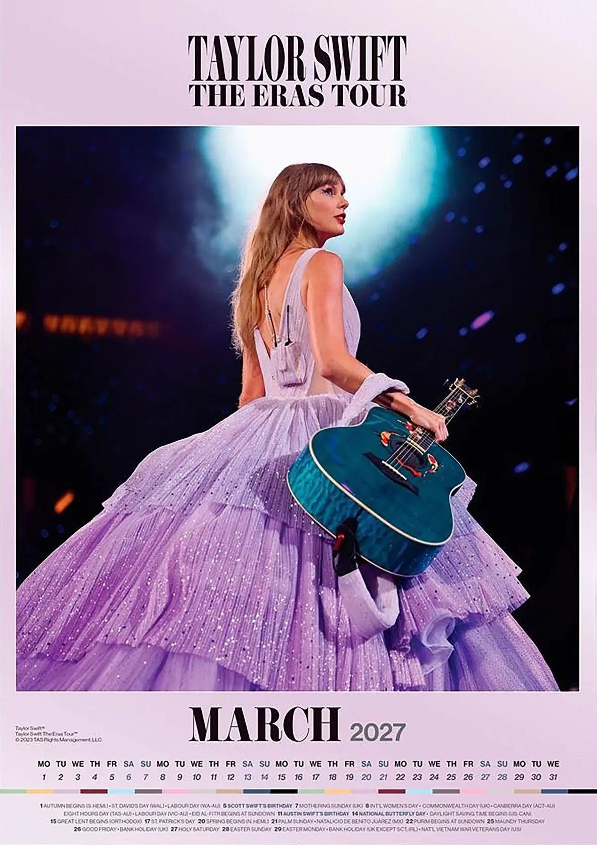 Bild: 9783803532633 | Taylor Swift 2027 - A3-Posterkalender | Kalender | 28 S. | Deutsch