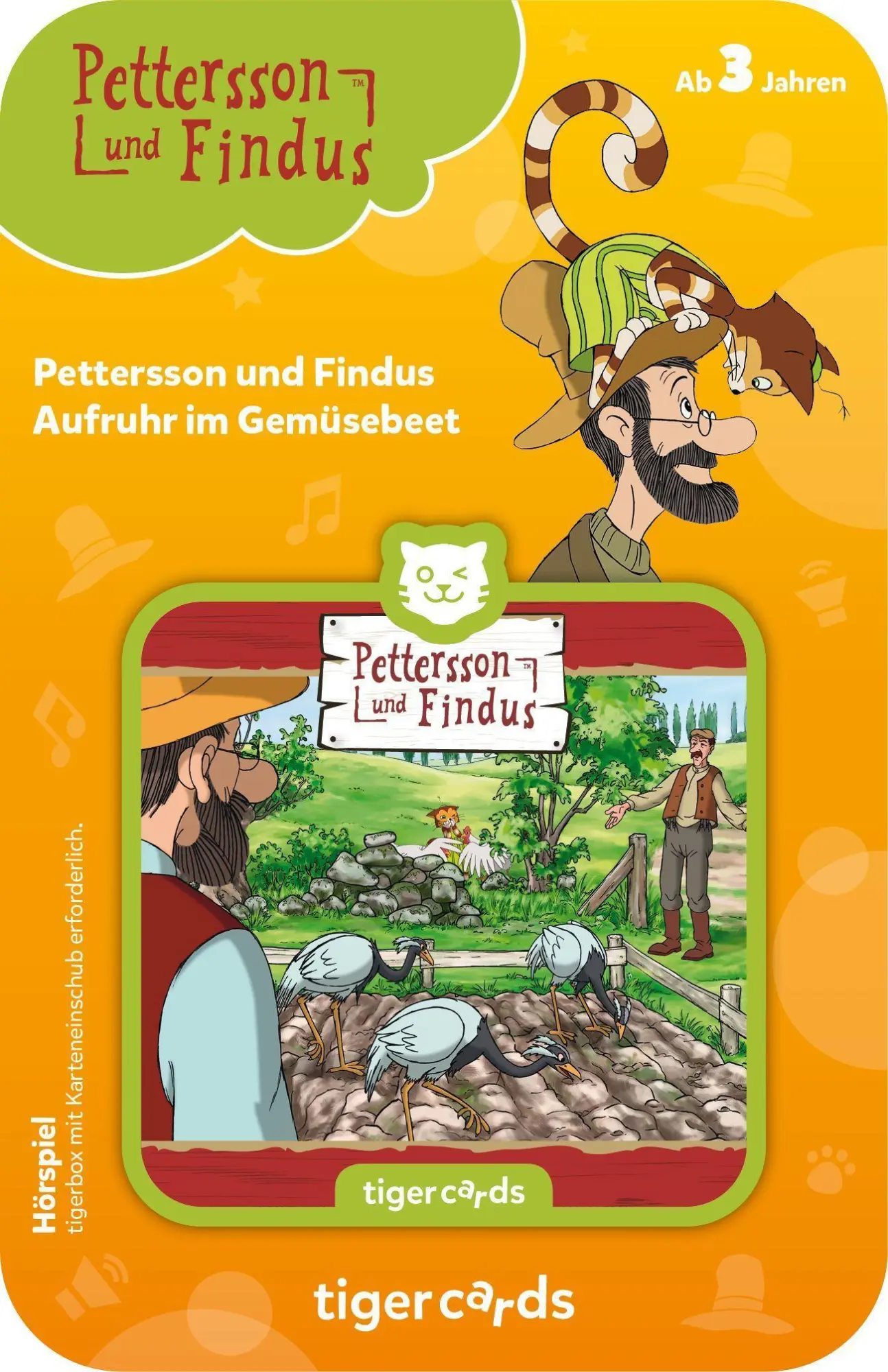 Bild: 4260535482733 | tigercard - Pettersson &amp; Findus - Folge 3: Aufruhr im Gemüsebeet