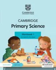 Cover: 9781108742733 | Cambridge Primary Science Workbook 1 with Digital Access (1 Year)