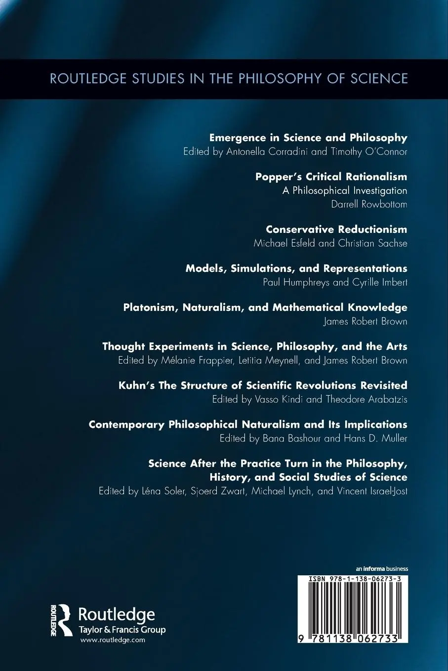 Rückseite: 9781138062733 | Science after the Practice Turn in the Philosophy, History, and...