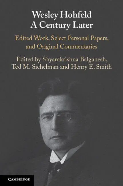 Cover: 9781316642733 | Wesley Hohfeld A Century Later | Shyamkrishna Balganesh (u. a.) | Buch