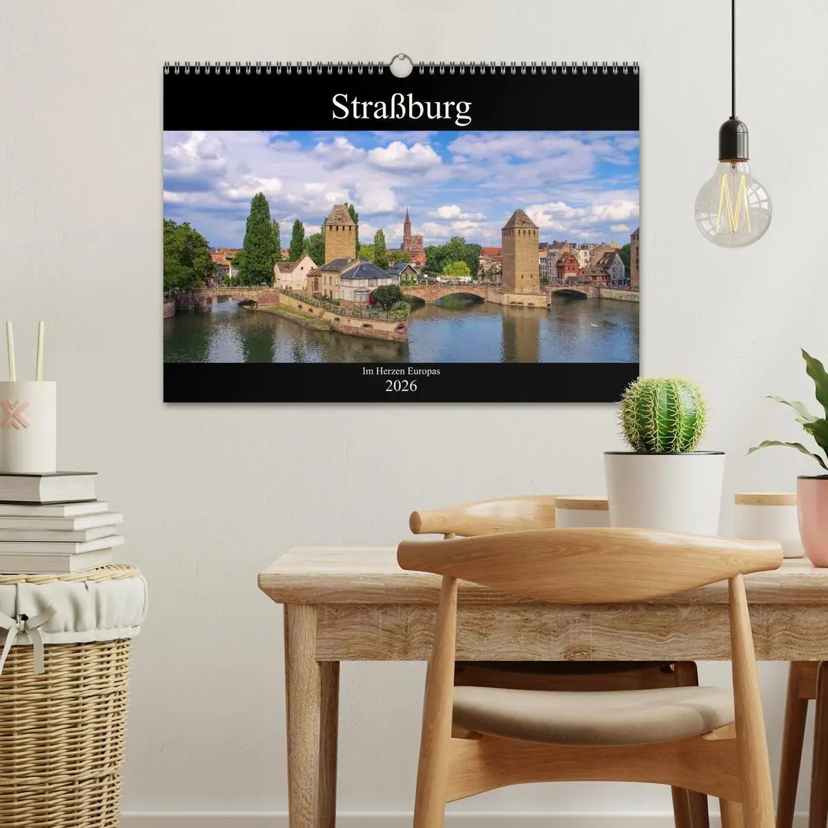 Bild: 9783457882733 | Straßburg - Im Herzen Europas (Wandkalender 2026 DIN A3 quer),...