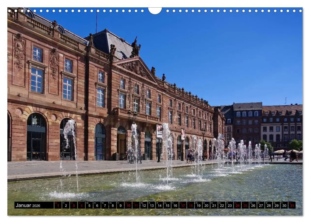 Bild: 9783457882733 | Straßburg - Im Herzen Europas (Wandkalender 2026 DIN A3 quer),...