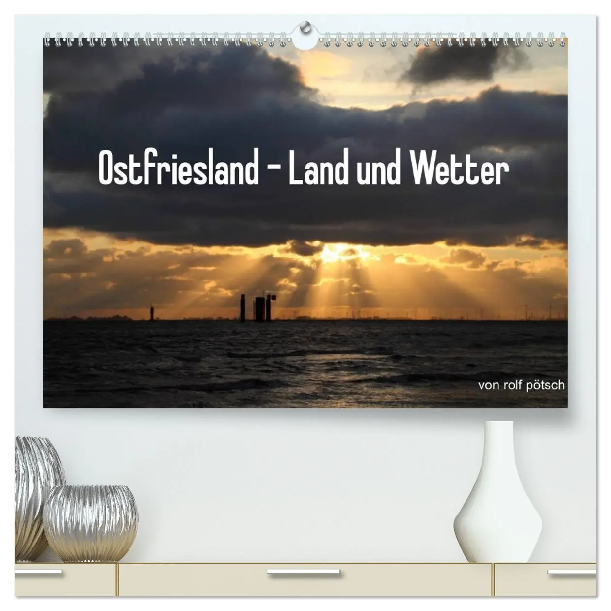 Cover: 9783516112733 | Ostfriesland - Land und Wetter (hochwertiger Premium Wandkalender...