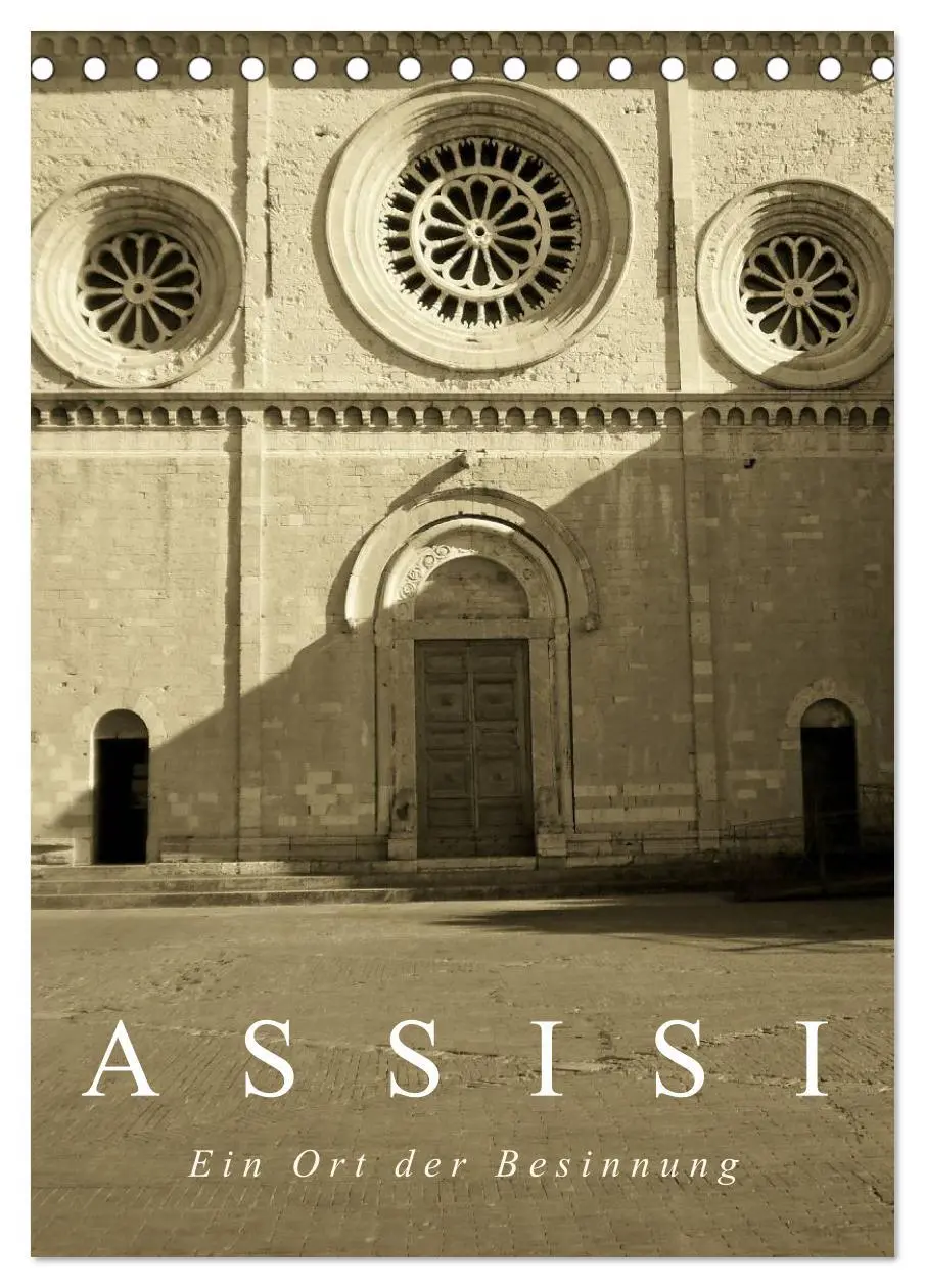 Cover: 9783516422733 | Assisi. Ein Ort der Besinnung. (Tischkalender 2026 DIN A5 hoch),...