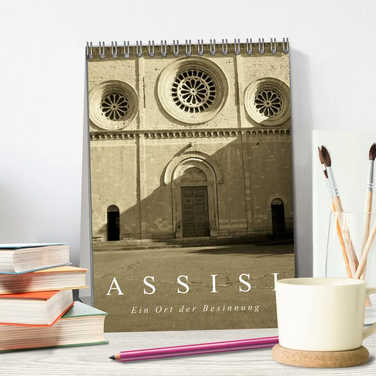 Bild: 9783516422733 | Assisi. Ein Ort der Besinnung. (Tischkalender 2026 DIN A5 hoch),...