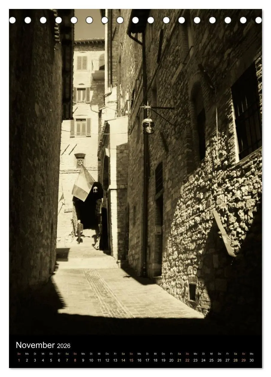 Bild: 9783516422733 | Assisi. Ein Ort der Besinnung. (Tischkalender 2026 DIN A5 hoch),...
