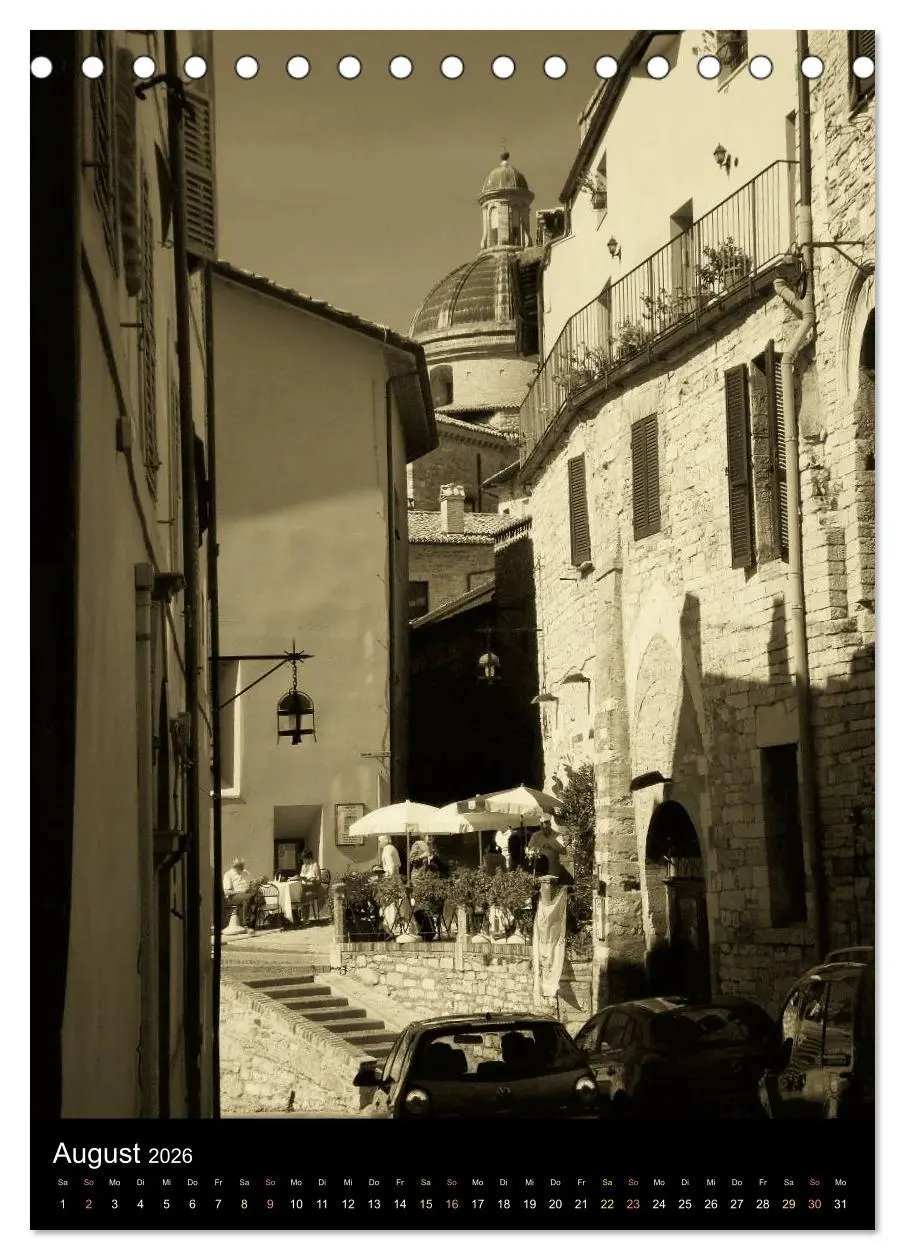 Bild: 9783516422733 | Assisi. Ein Ort der Besinnung. (Tischkalender 2026 DIN A5 hoch),...