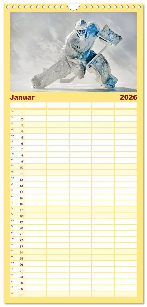 Bild: 9783516662733 | Familienplaner 2026 - Olympia. Anders. mit 5 Spalten (Wandkalender,...