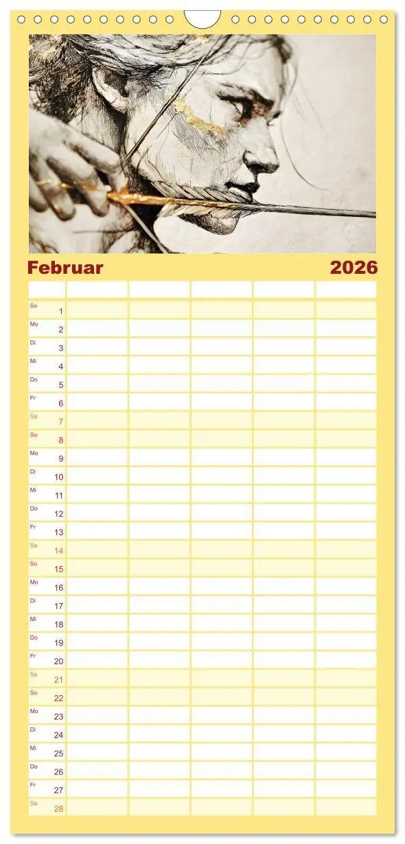 Bild: 9783516662733 | Familienplaner 2026 - Olympia. Anders. mit 5 Spalten (Wandkalender,...