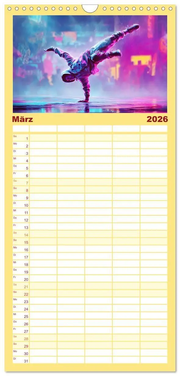 Bild: 9783516662733 | Familienplaner 2026 - Olympia. Anders. mit 5 Spalten (Wandkalender,...