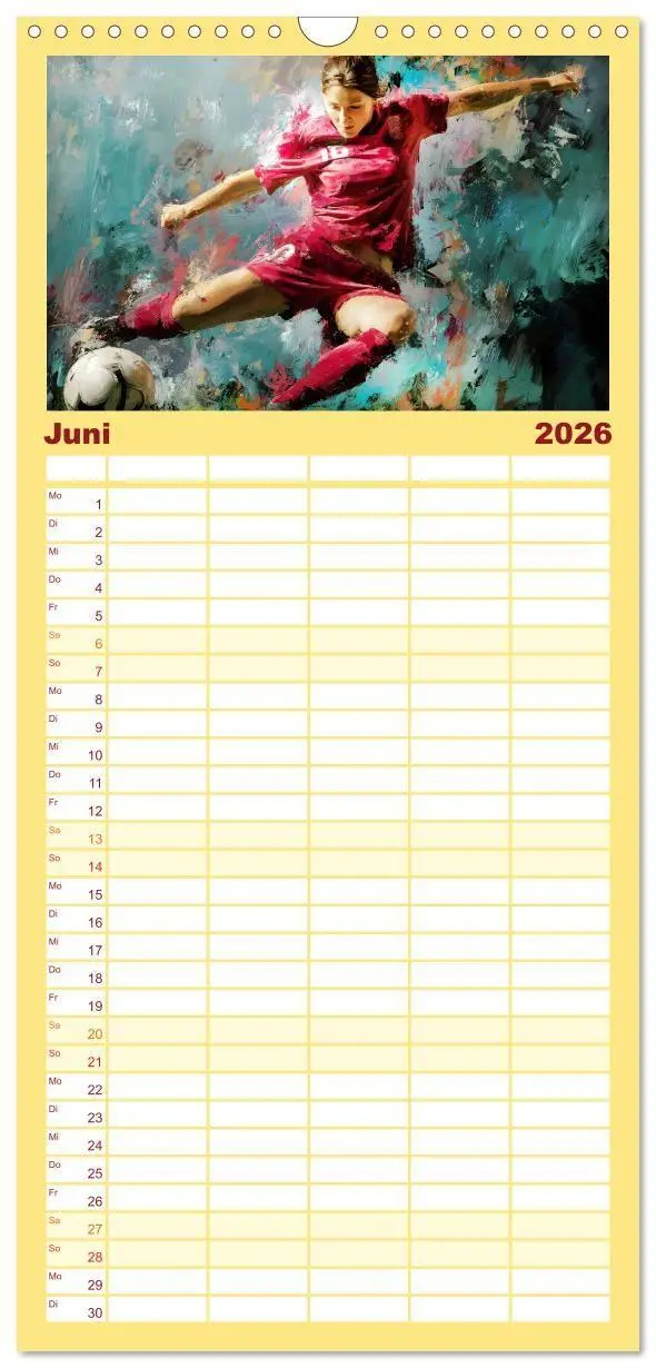 Bild: 9783516662733 | Familienplaner 2026 - Olympia. Anders. mit 5 Spalten (Wandkalender,...