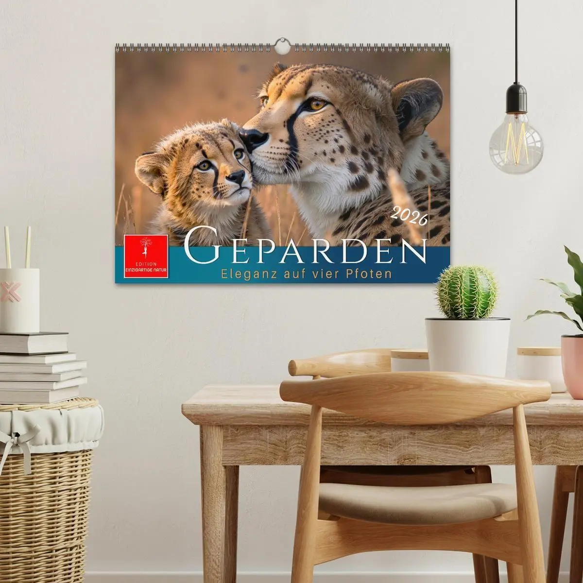 Bild: 9783516732733 | Geparden - Eleganz auf vier Pfoten (Wandkalender 2026 DIN A3 quer),...