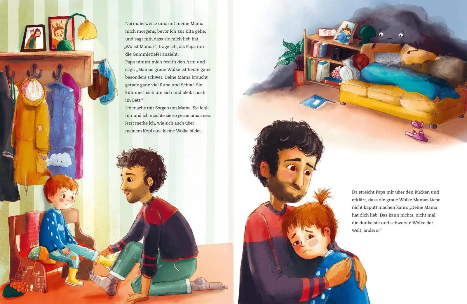 Bild: 9783551522733 | Mamas graue Wolke | Lisa Wonka de Salazar | Buch | 32 S. | Deutsch