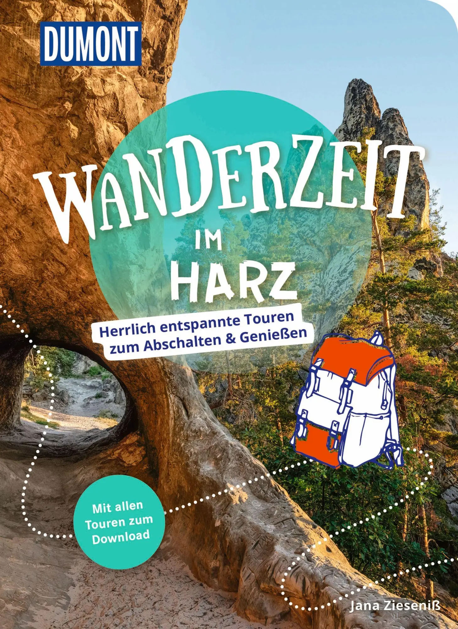 Cover: 9783616032733 | DUMONT Wanderzeit im Harz | Jana Zieseniß | Taschenbuch | 224 S.