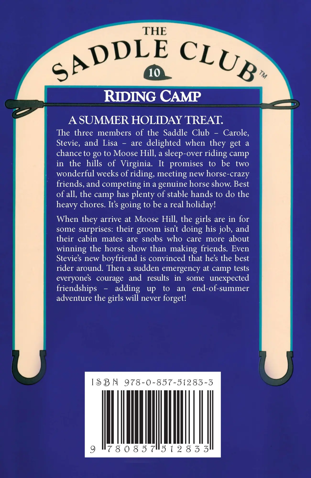 Rückseite: 9780857512833 | Saddle Club Book 10 | Riding Camp | Bonnie Bryant | Taschenbuch | 2013