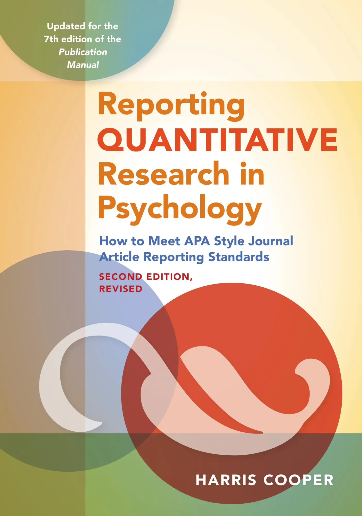 Cover: 9781433832833 | Reporting Quantitative Research in Psychology | Harris Cooper | Buch