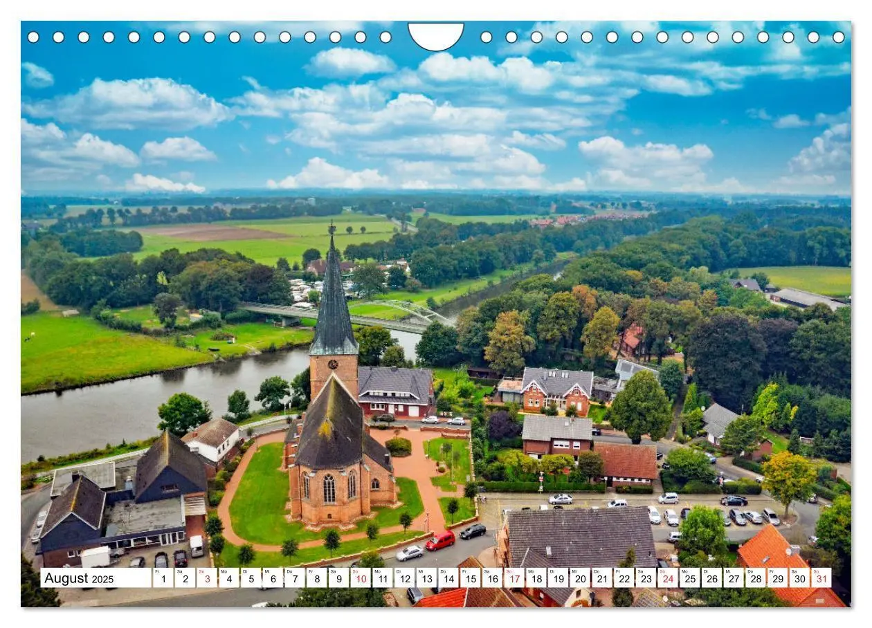Bild: 9783435162833 | Samtgemeinde Dörpen im Emsland (Wandkalender 2025 DIN A4 quer),...